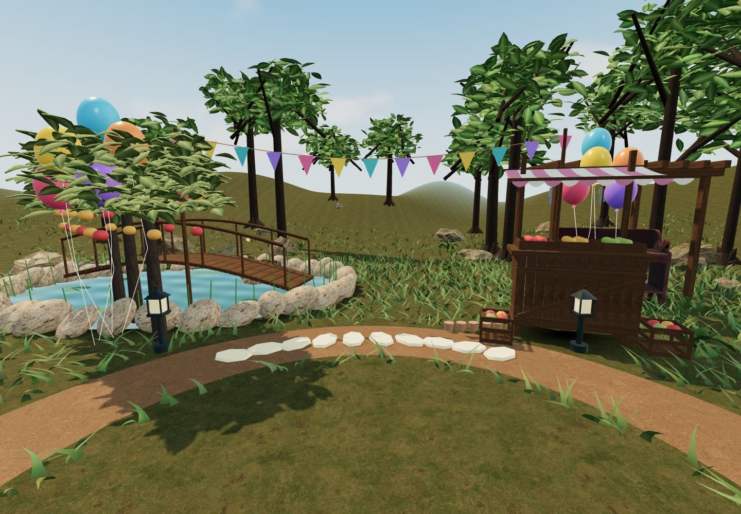 Capture du jeu FisioMotion VR : Jardin